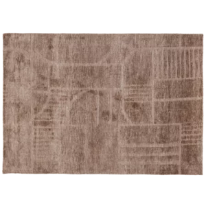 Lovi Vloerkleed Polyester/Katoen Taupe 170X240Cm
