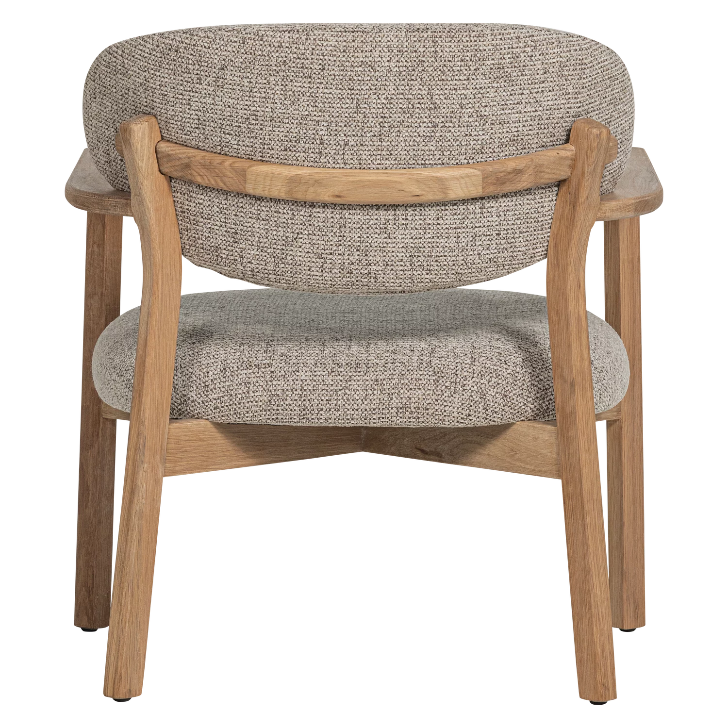 Fauteuil Udar Geweven Melange Stof - Afbeelding 6