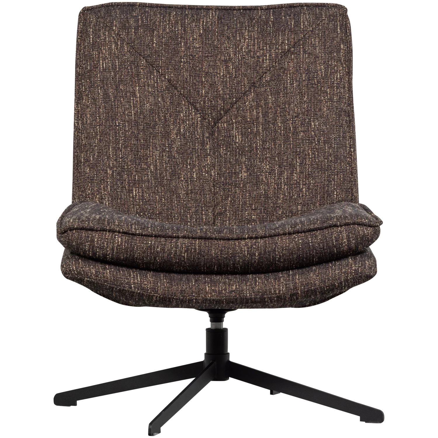 Draaifauteuil Milaro Geweven Melange Stof - Afbeelding 4