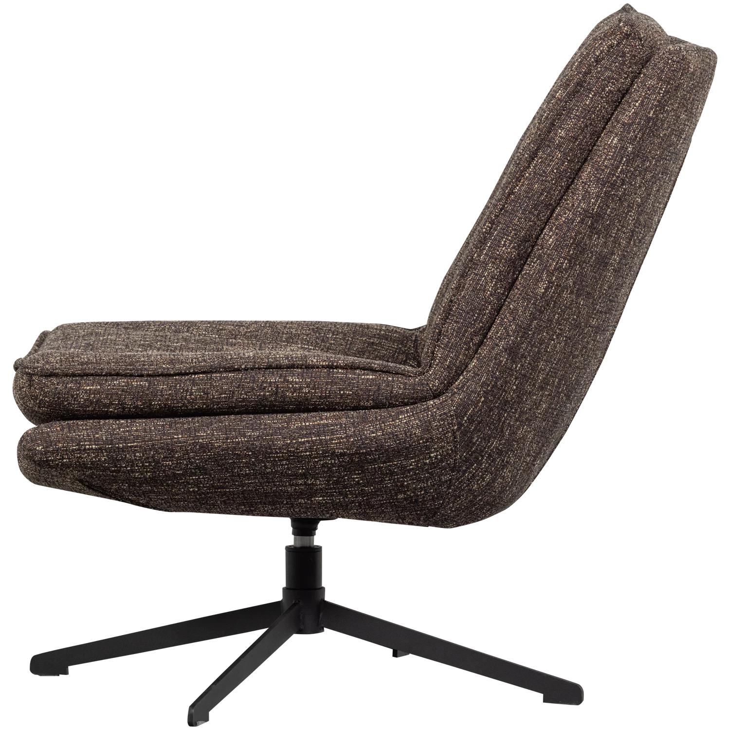 Draaifauteuil Milaro Geweven Melange Stof - Afbeelding 5