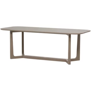 Deens Ovale Eettafel Ferion Mangohout, Kleur Mud