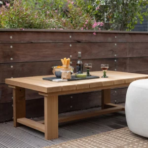 Alternative view of Banco Tuin Salontafel Ayous Hout Naturel [Fsc]