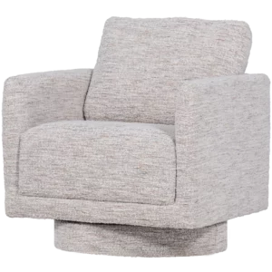 Draaifauteuil Oska Melange Stof