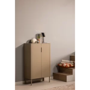 Alternative view of Gunnar 2-Deurs Kast Grenen Mud [Fsc]