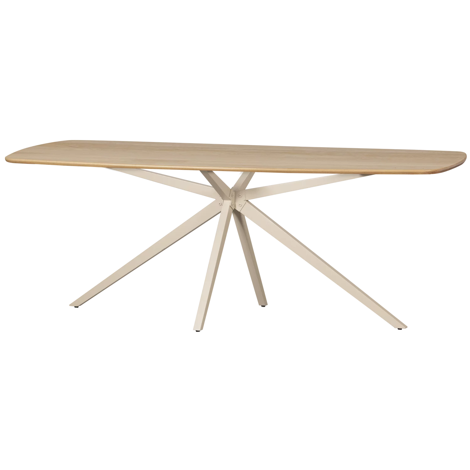 Deens Ovale Eettafel Tablo Eikenhout, 220 X 100Cm