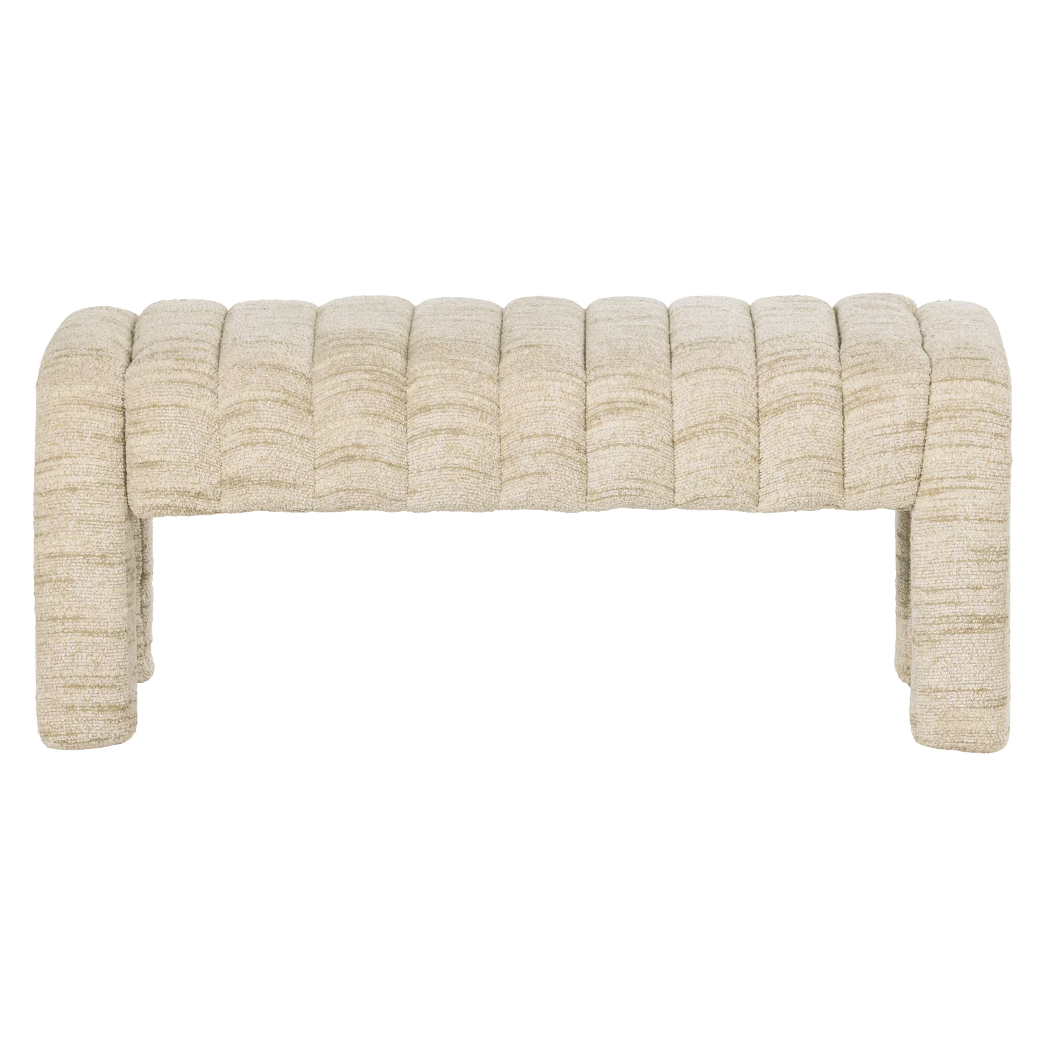 Bankje Frex Bouclé, 110Cm - Afbeelding 4
