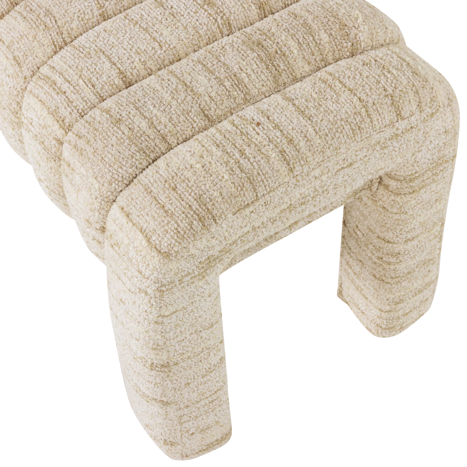 Bankje Frex Bouclé, 110Cm - Afbeelding 5