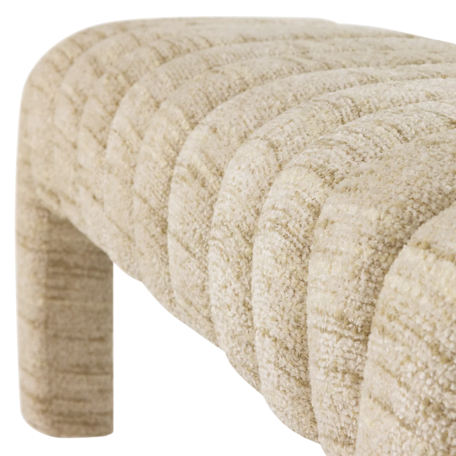 Bankje Frex Bouclé, 110Cm - Afbeelding 6