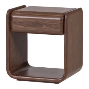 Elura Ladekast/Nachtkastje 1 Lade Hout Fineer Bruin