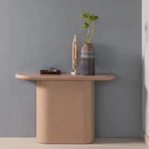 Alternative view of Nocta Sidetable Hout Hoogglans Lichtroze [Fsc]