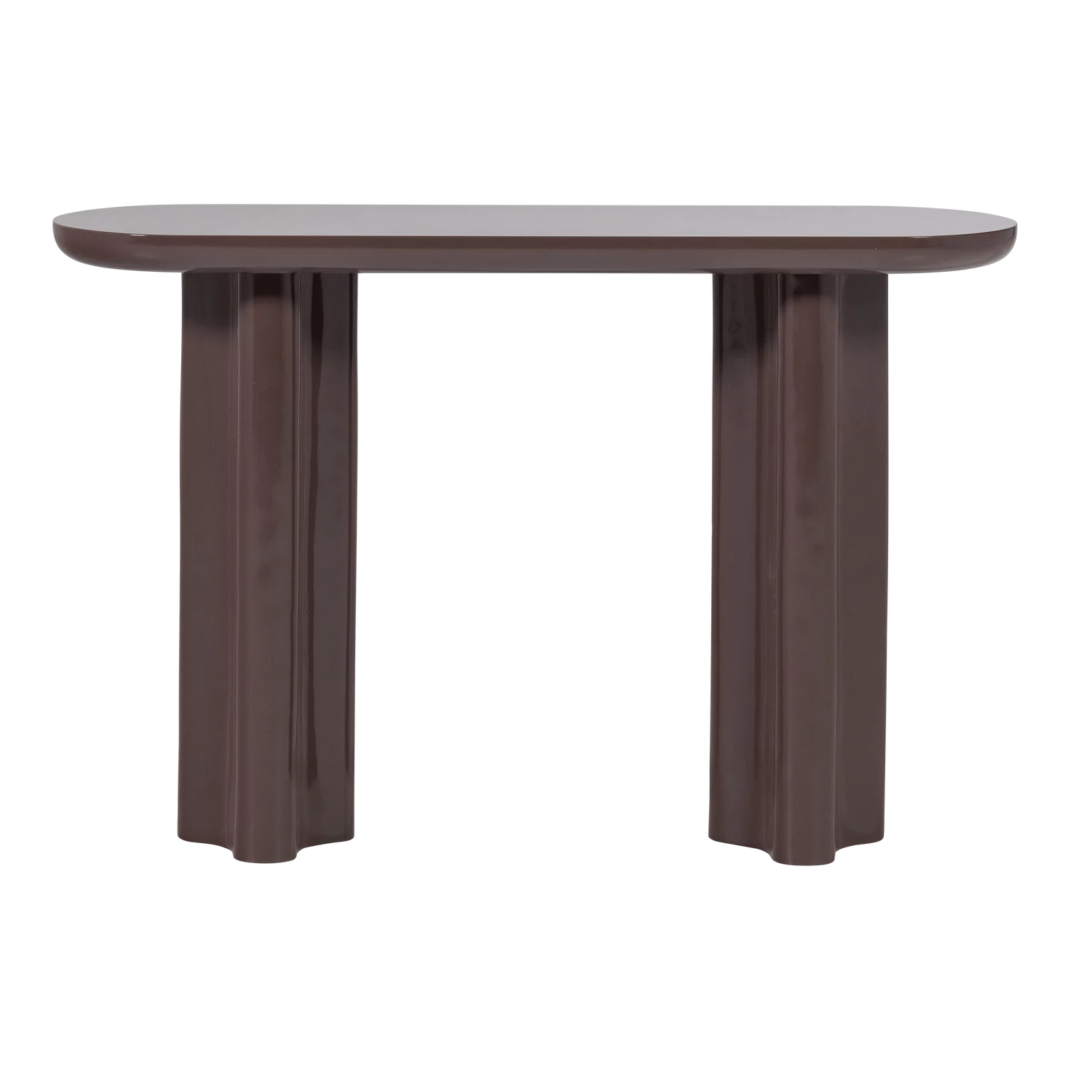 Evara Sidetable Hout Hoogglans Donkerbruin [Fsc] - Afbeelding 4