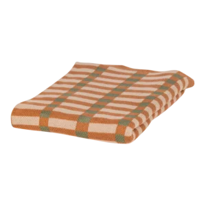 Vola Plaid 130X170 Cm Groen/Oranje