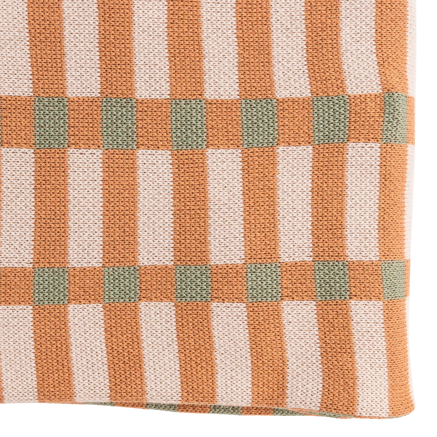 Vola Plaid 130X170 Cm Groen/Oranje - Afbeelding 4