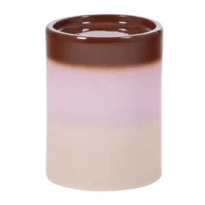 Ollo Decoratieve Bijzettafel O35X44 Cm Keramiek Roze/Bruin