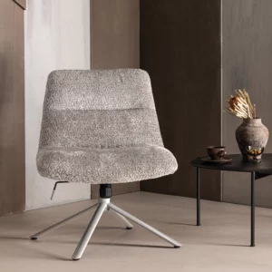 Alternative view of Verstelbare Draaifauteuil Soren Wollige Stof