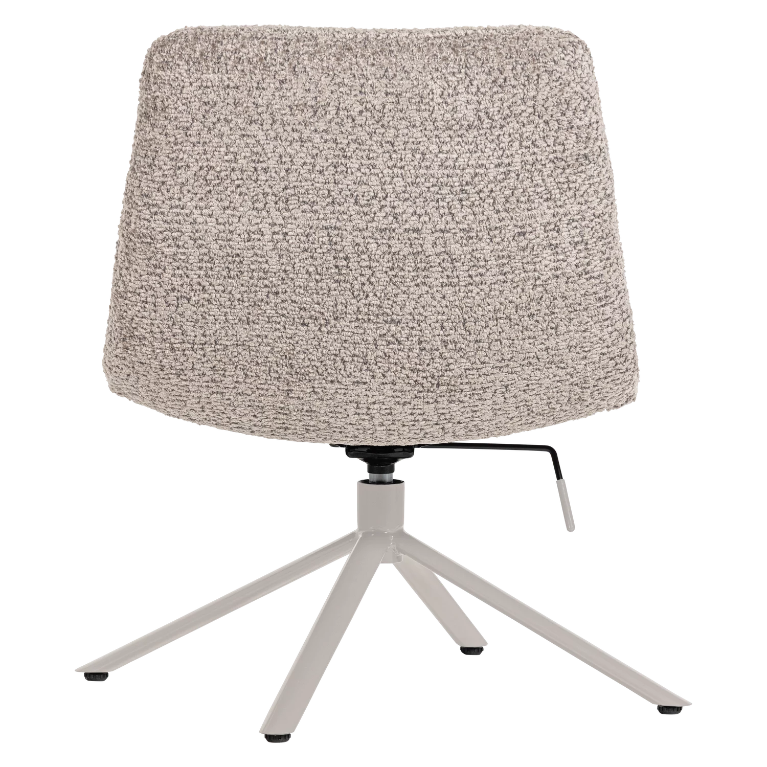 Verstelbare Draaifauteuil Soren Wollige Stof - Afbeelding 5
