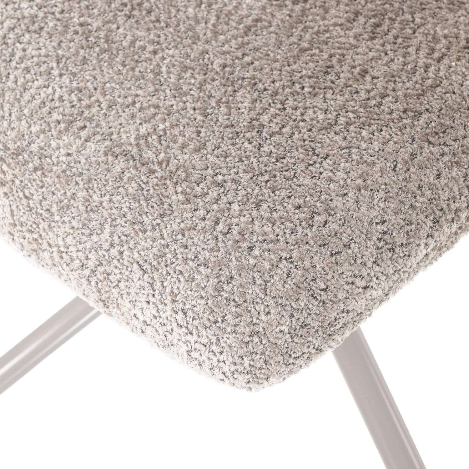 Verstelbare Draaifauteuil Soren Wollige Stof - Afbeelding 6