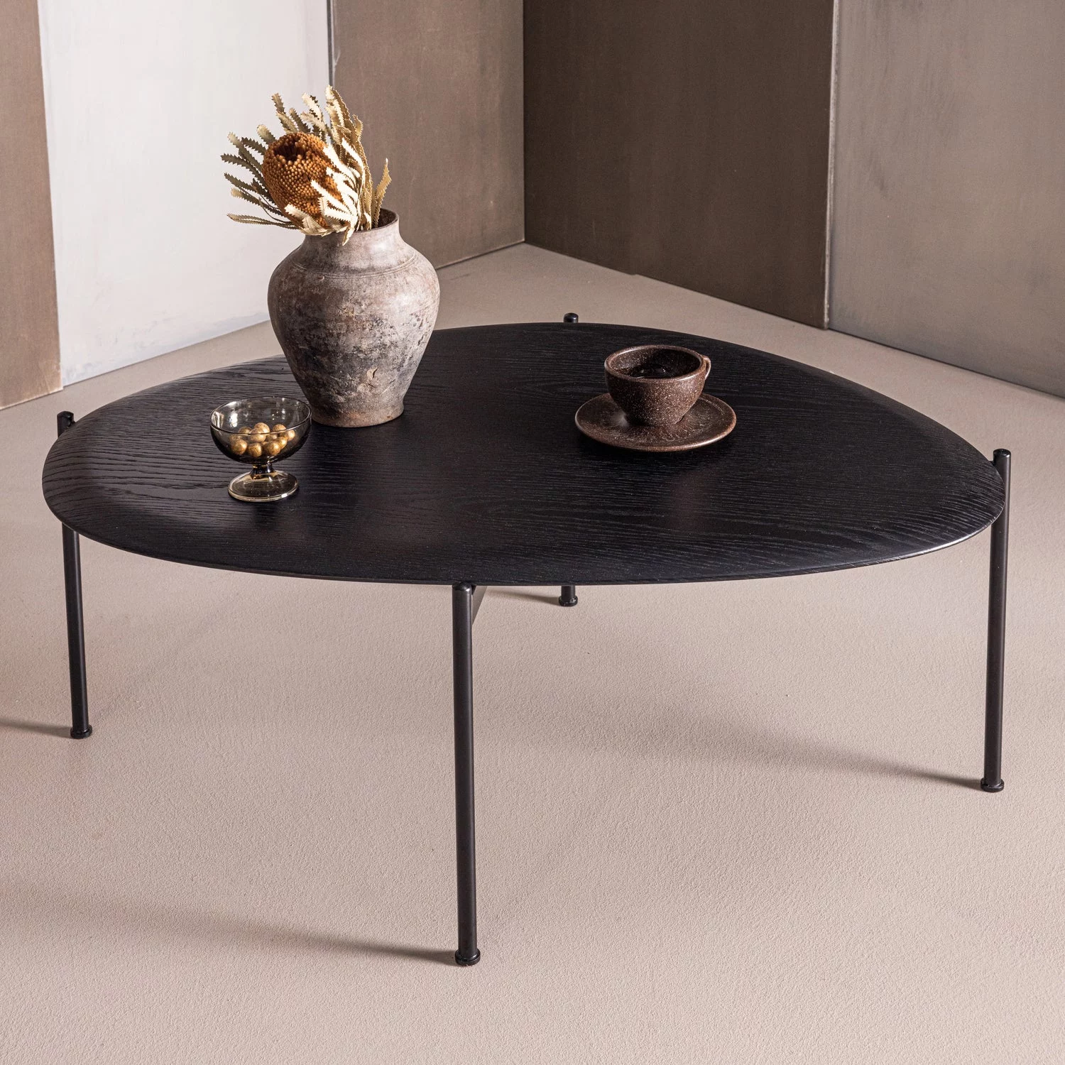 Organische Salontafel Kota 121 X 97Cm - Afbeelding 2