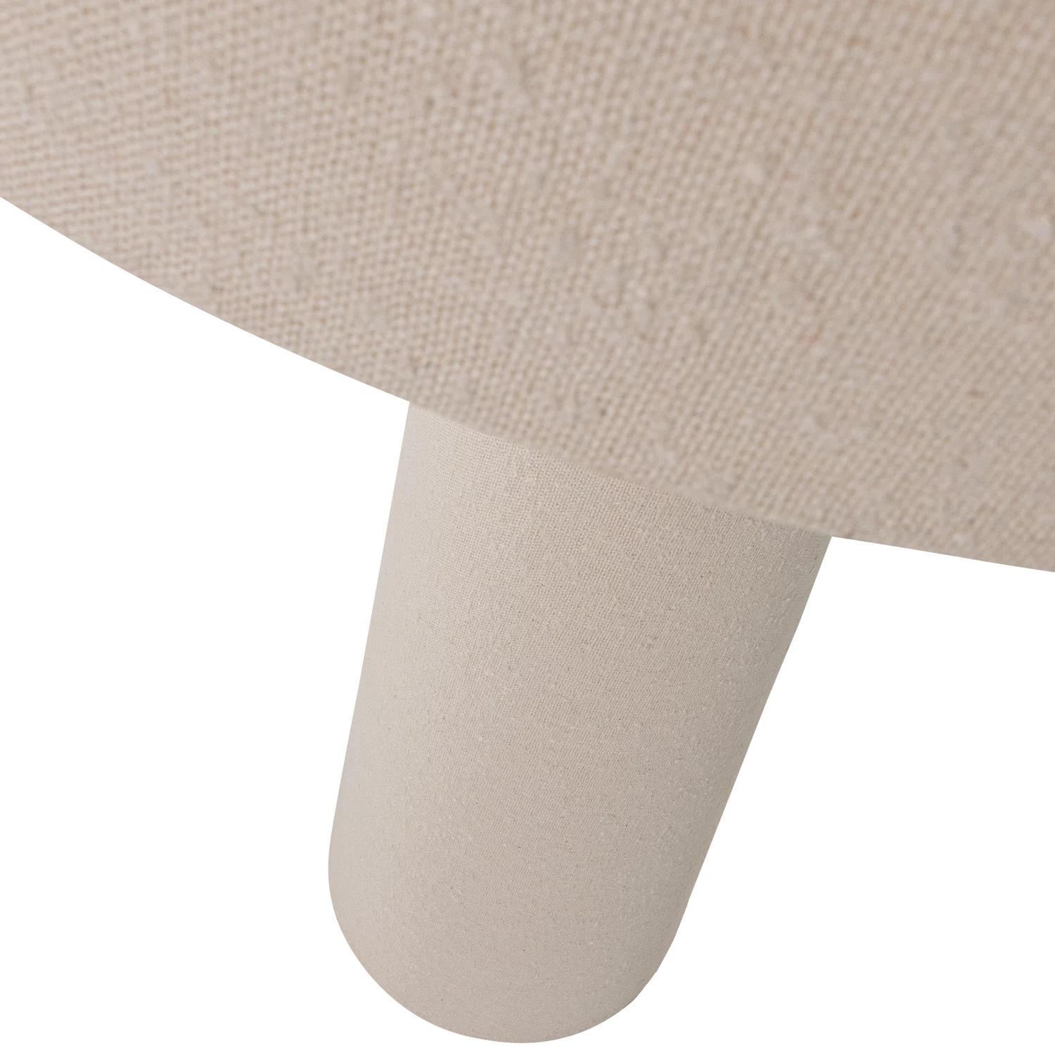 Loft Vloerlamp Xxl Metaal/Boucle Naturel 160Xo70 Cm - Afbeelding 4