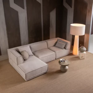 Alternative view of Loft Vloerlamp Xxl Metaal/Boucle Naturel 160Xo70 Cm