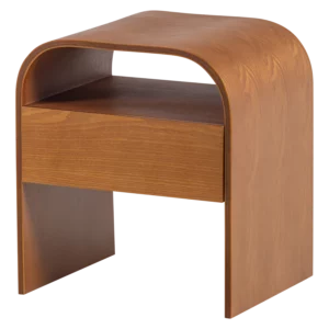 Momo Nachtkastje/Bijzettafel Hout Bruin [Fsc]