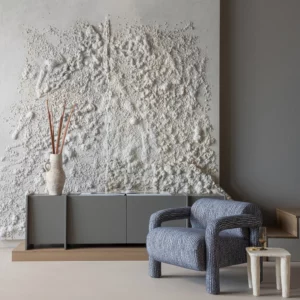 Alternative view of Fauteuil Lenny Kite Stof