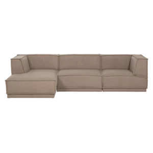 Alternative view of Loungebank Manu 286Cm, Teddy, Kleur Taupe