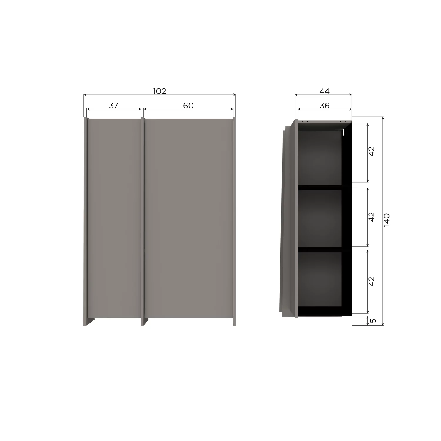 Opbergkast Brock Essenfineer, 140 X 102Cm - Afbeelding 9