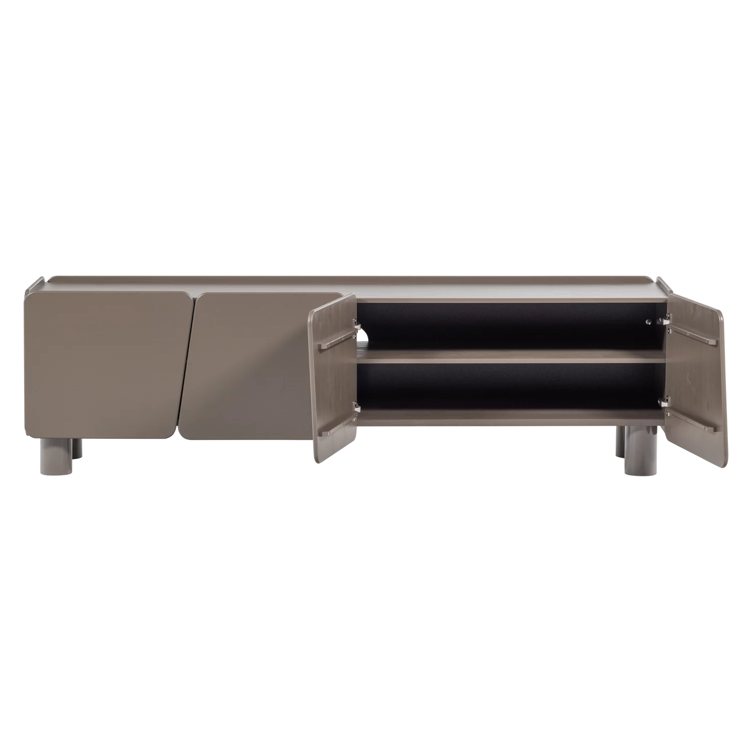Root Tv Meubel 200 Cm Grenen Truffel Bruin [Fsc] - Afbeelding 4