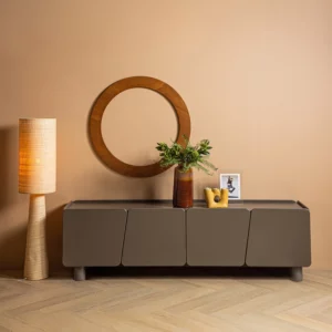 Alternative view of Syro Vloerlamp Raffia Naturel 130Xo30 Cm