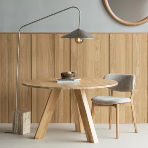 Alternative view of Ronde Eettafel Rhonda Eikenhout, 129Cm
