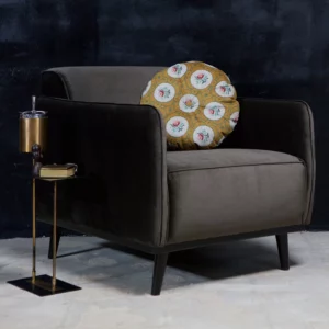 Alternative view of Fauteuil Statement Velvet