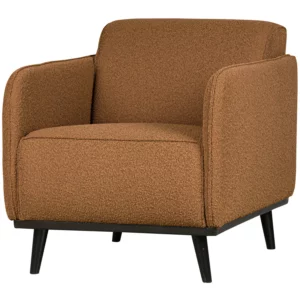 Alternative view of Fauteuil Statement Bouclé