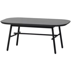 Elegance Salontafel Mangohout/Metaal Zwart
