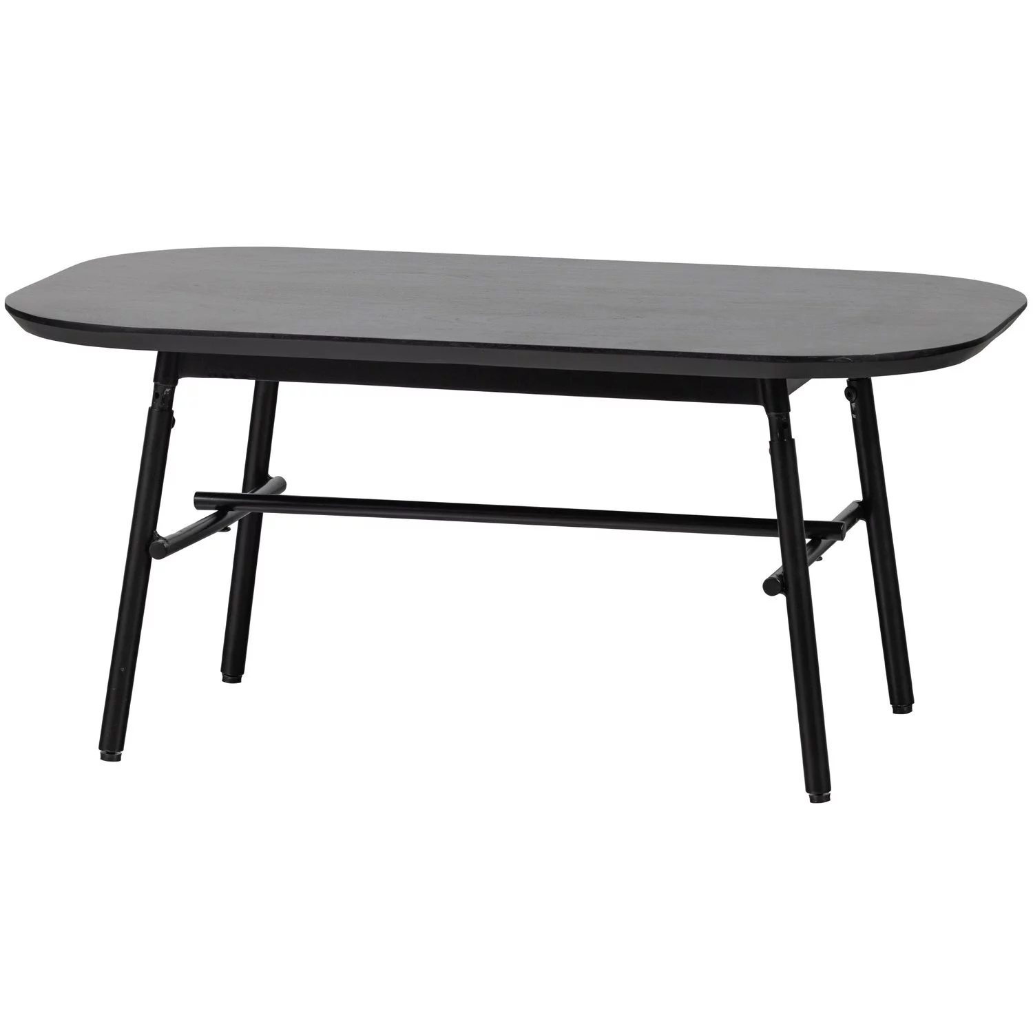 Elegance Salontafel Mangohout/Metaal Zwart - Afbeelding 6