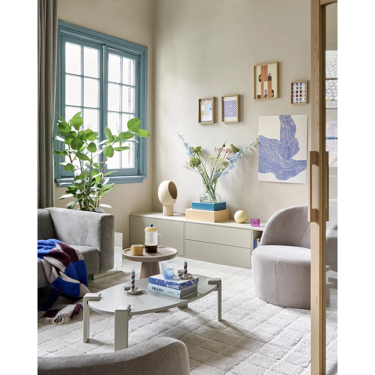 Settle Down Tv Meubel 200 Cm Grenen Dust [Fsc] - Afbeelding 3