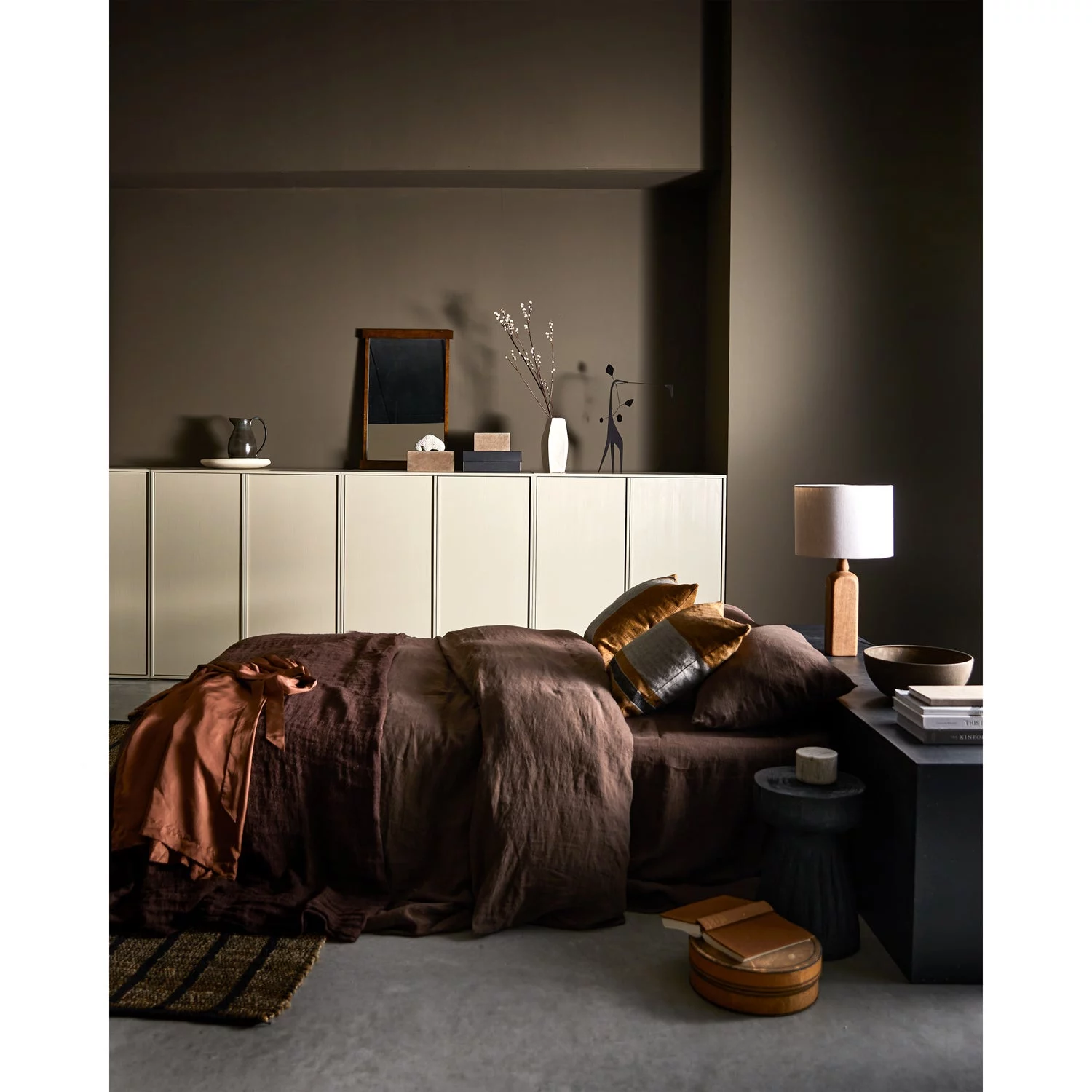 Daily Closet Single 110X50 Cm Grenen Dakargrau [Fsc] - Afbeelding 3