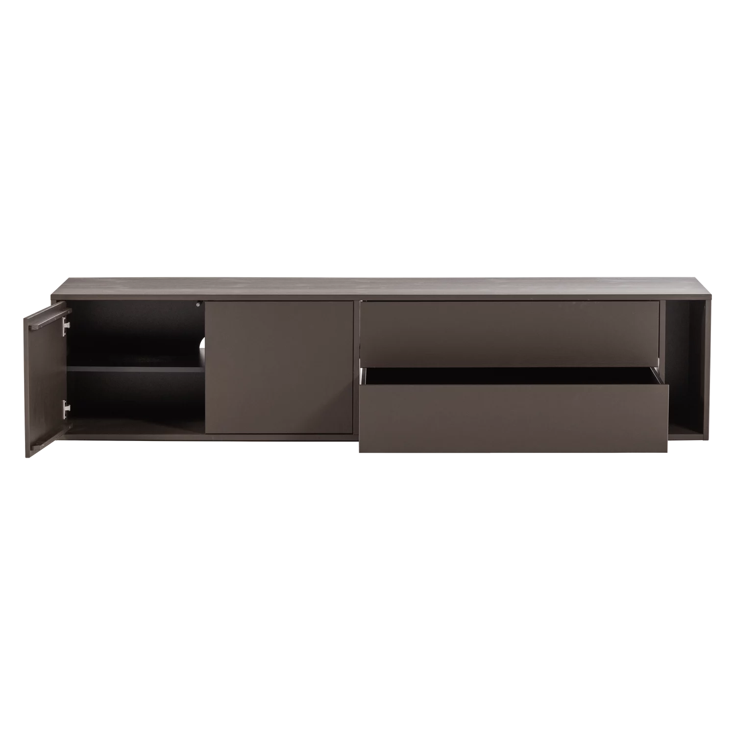 Settle Down Tv Meubel 200 Cm Grenen Middenbruin [Fsc] - Afbeelding 3