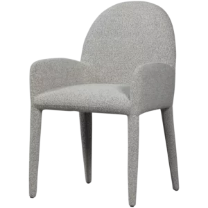 Elegance Eetkamerstoel Met Armleuning Greige