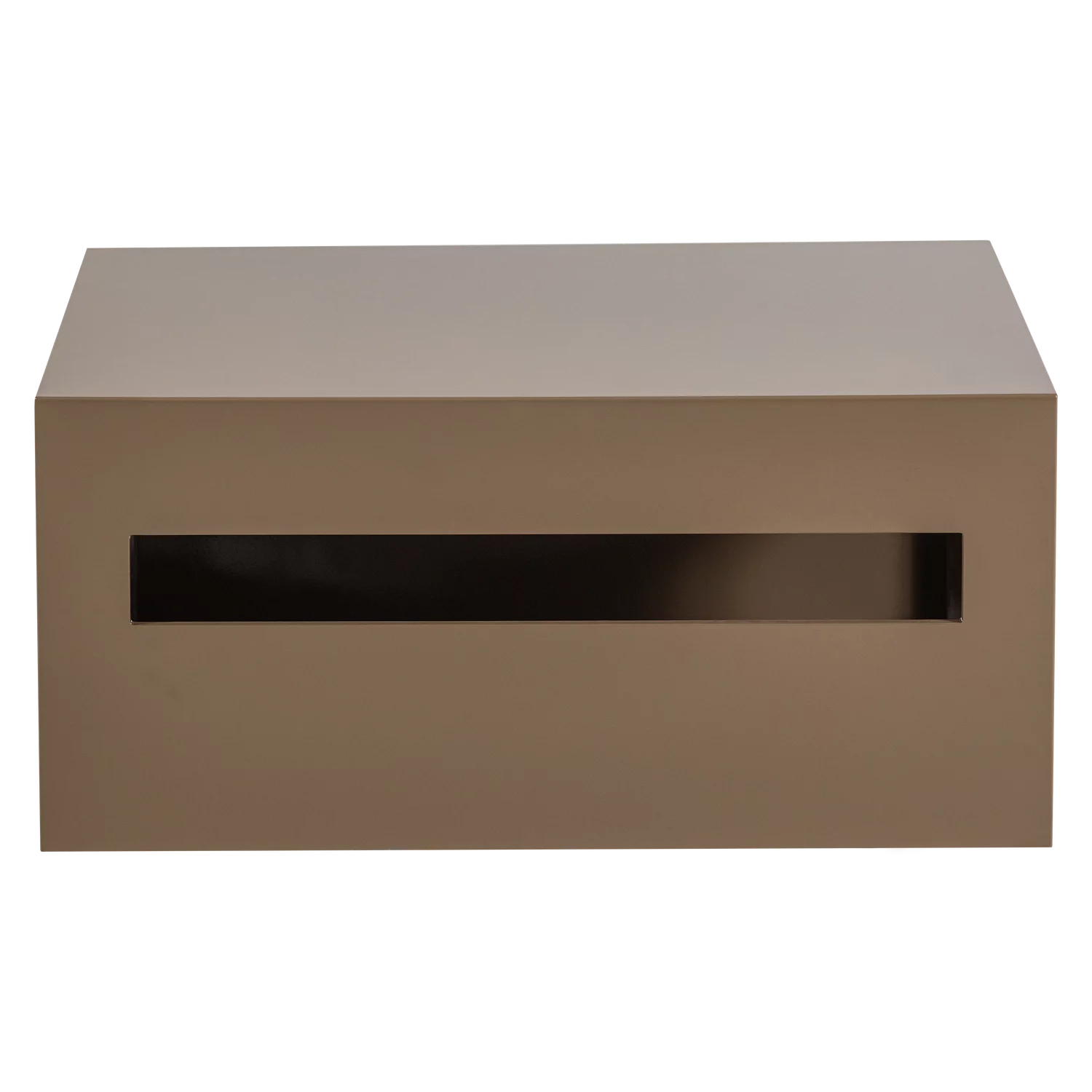 Modern Salontafel Mdf Hout Hoogglans Zand - Afbeelding 2
