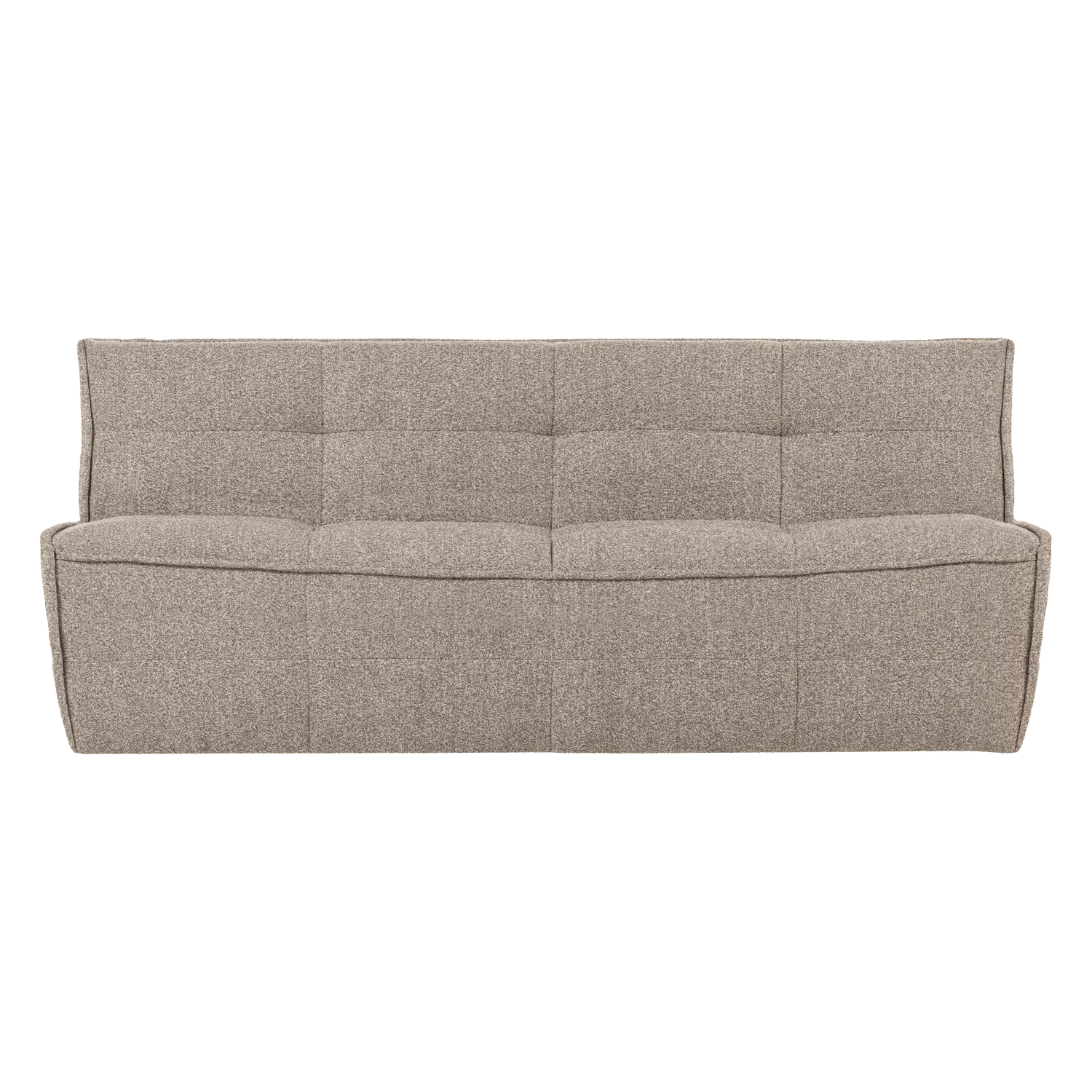 Cluster 3-Zits Bank Boucle Khaki Bruin - Afbeelding 2