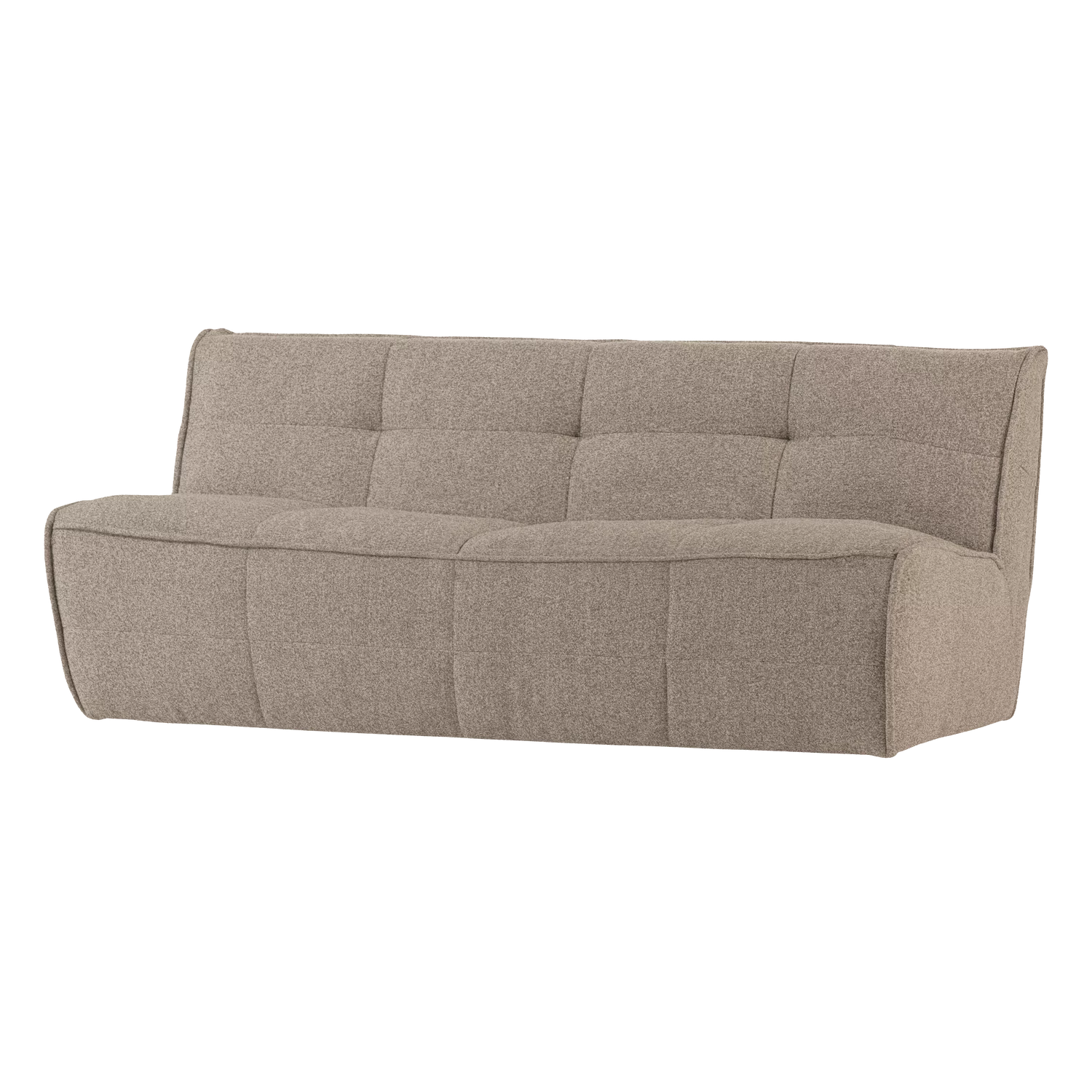 Cluster 3-Zits Bank Boucle Khaki Bruin
