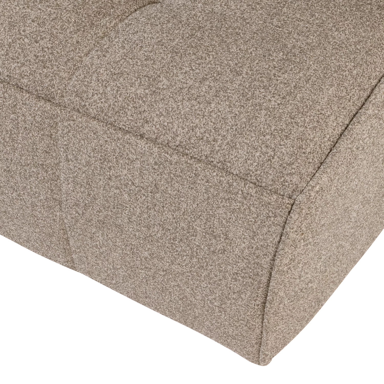 Cluster 3-Zits Bank Boucle Khaki Bruin - Afbeelding 5
