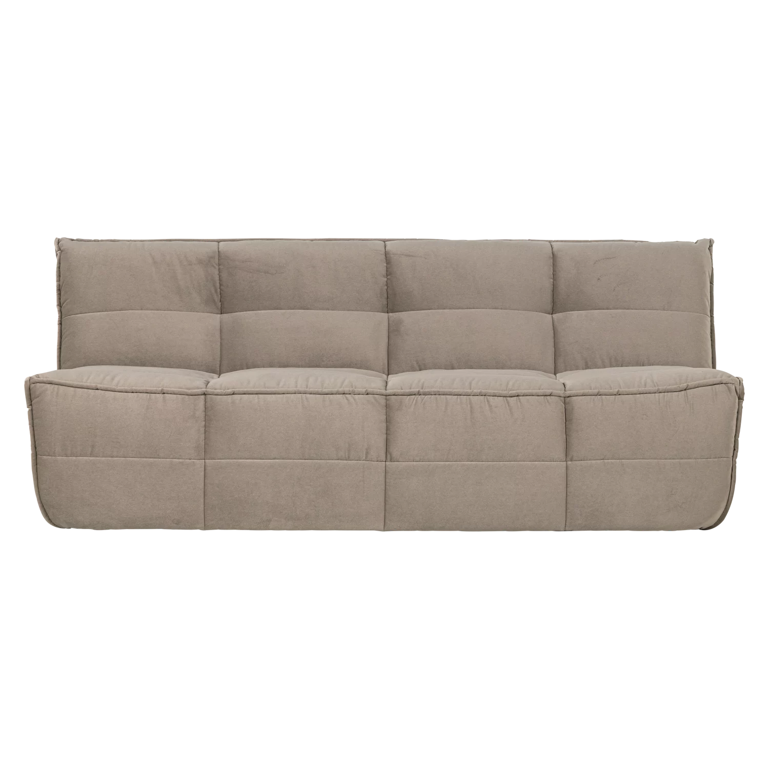 Cluster 3-Zits Bank Velvet Warm Taupe - Afbeelding 2
