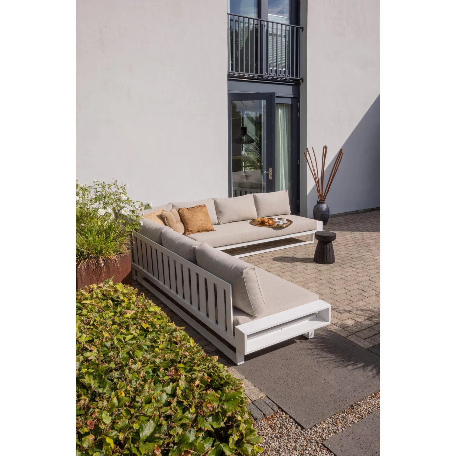 Borre Kruk Hout Zwart 40Xo28 Cm - Afbeelding 3