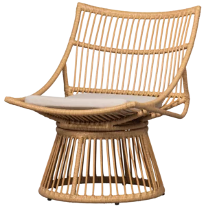 Alatna Tuinstoel Wicker Naturel