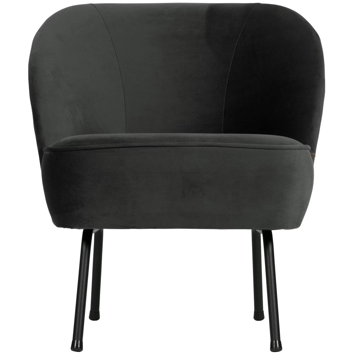Vogue Fauteuil Velvet Zwart - Afbeelding 2
