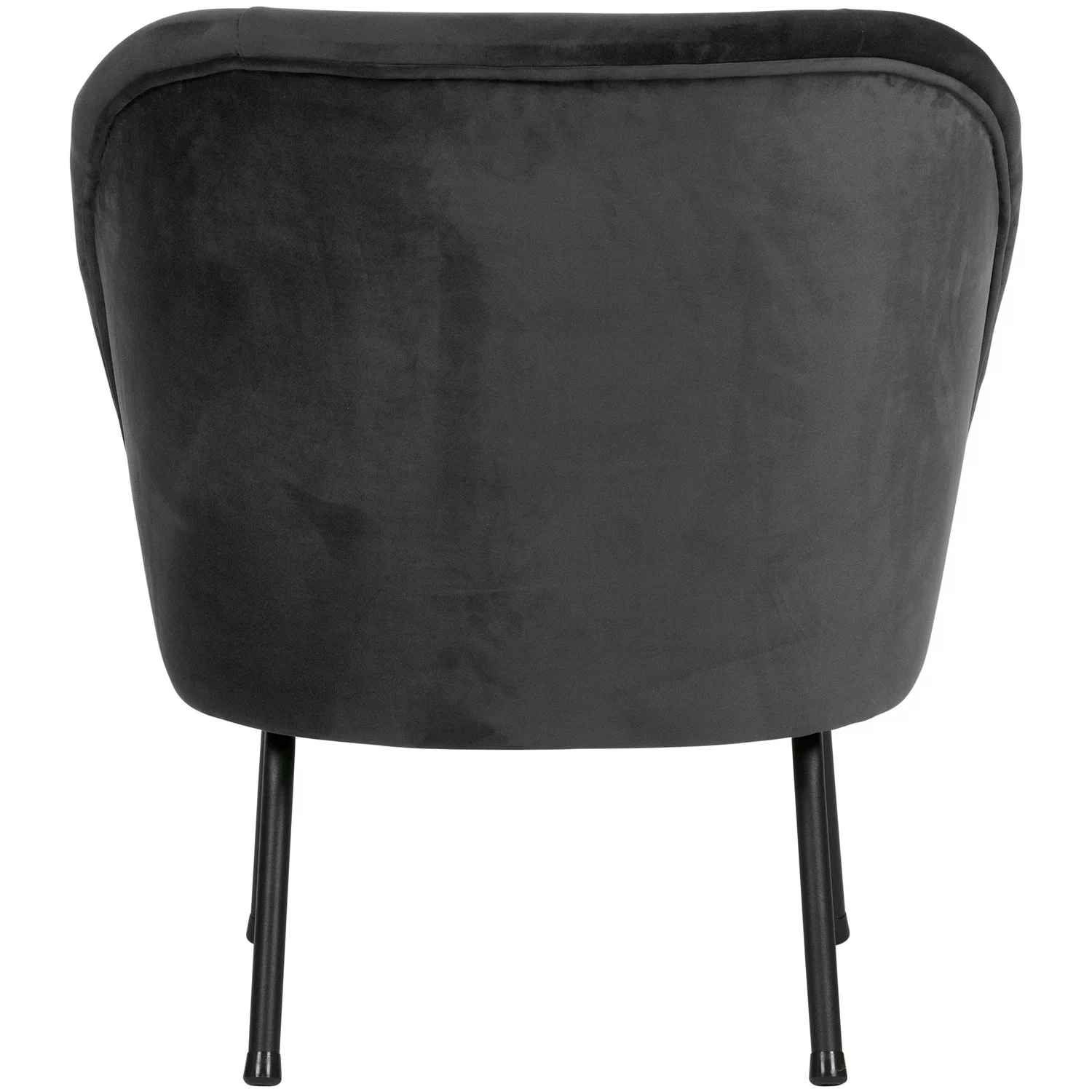Vogue Fauteuil Velvet Zwart - Afbeelding 4