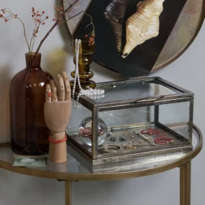 Alternative view of Goddess Sidetable Antique Brass