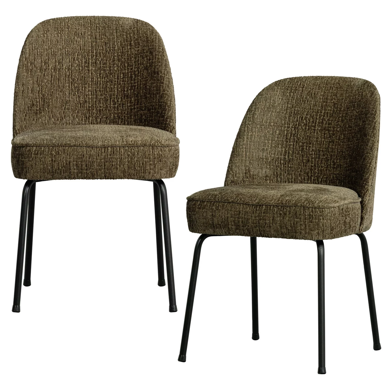 Vogue Eetkamerstoel Structure Velvet Bonsai - Afbeelding 3